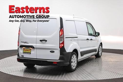 Frozen White 2020 Ford Transit Connect XL Cargo Van