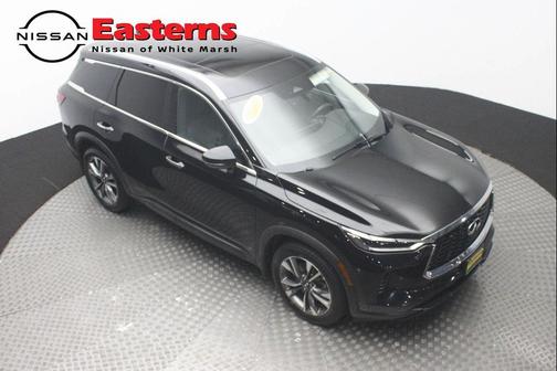 Mineral Black 2023 INFINITI QX60 Luxe