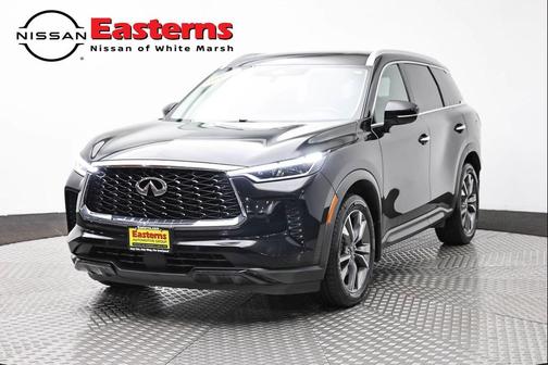 Mineral Black 2023 INFINITI QX60 Luxe