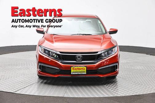 Red 2020 Honda Civic LX