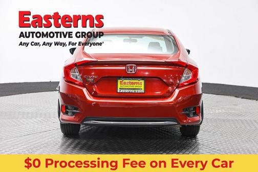 Red 2020 Honda Civic LX