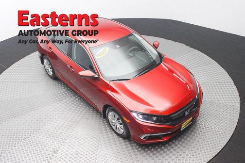 Red 2020 Honda Civic LX