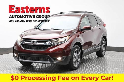 Burgundy 2019 Honda CR-V EX-L