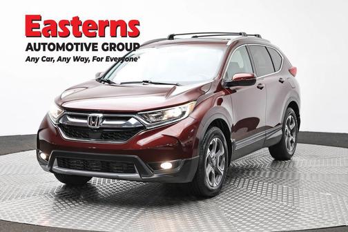 Burgundy 2019 Honda CR-V EX-L