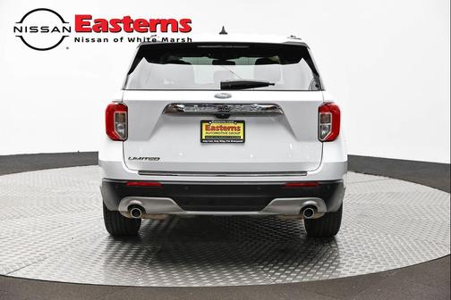 Oxford White 2024 Ford Explorer Limited