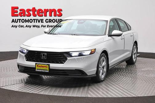 Platinum White Pearl 2023 Honda Accord LX 1.5T
