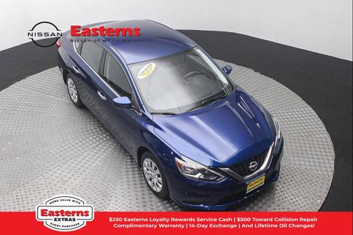 Deep Blue Pearl 2019 Nissan Sentra S