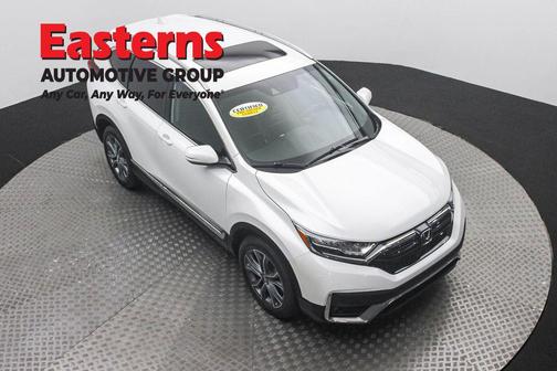 Platinum White Pearl 2022 Honda CR-V AWD Touring