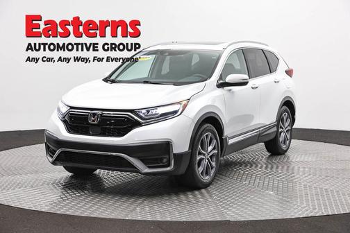 Platinum White Pearl 2022 Honda CR-V AWD Touring