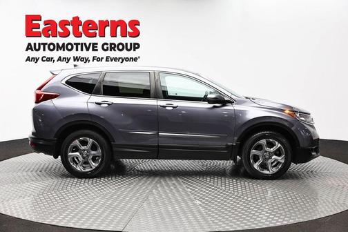 Gray 2017 Honda CR-V EX-L