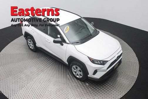 Super White 2021 Toyota RAV4 LE