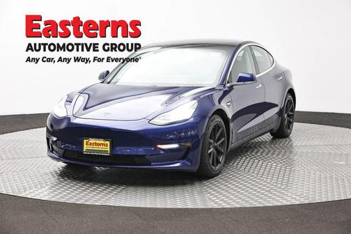 Deep Blue Metallic 2018 Tesla Model 3 Long Range