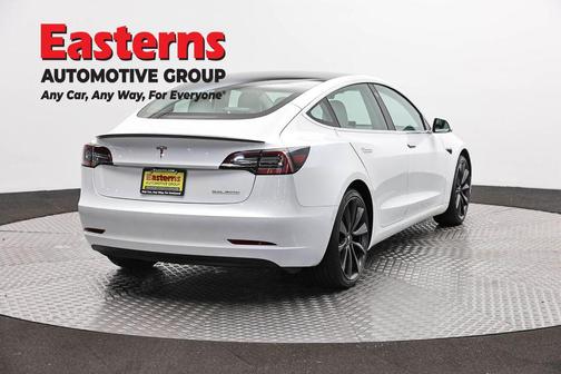 Pearl White Multi-Coat 2020 Tesla Model 3 Performance