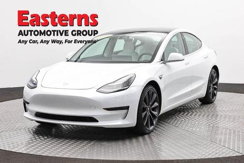 Pearl White Multi-Coat 2020 Tesla Model 3 Performance