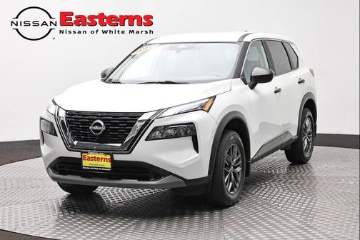 Glacier White 2023 Nissan Rogue S