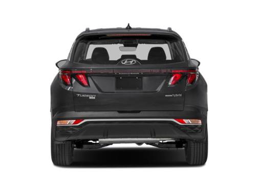 Shimmering Silver 2024 Hyundai TUCSON Hybrid Blue