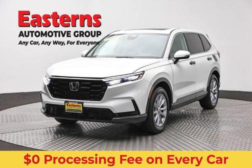 Platinum White Pearl 2023 Honda CR-V EX-L