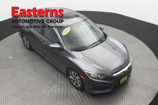 Modern Steel Metallic 2018 Honda Civic EX