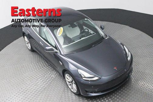 Silver 2018 Tesla Model 3 Long Range