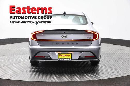 Curated Silver 2023 Hyundai SONATA Hybrid Base