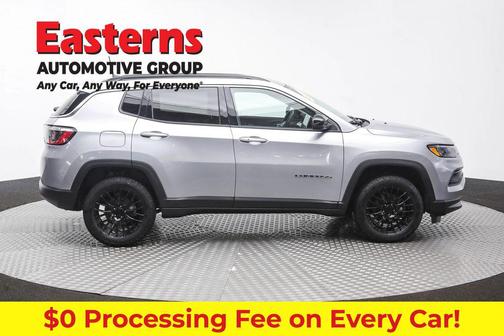 Billet Silver Metallic Clearcoat 2022 Jeep Compass Latitude