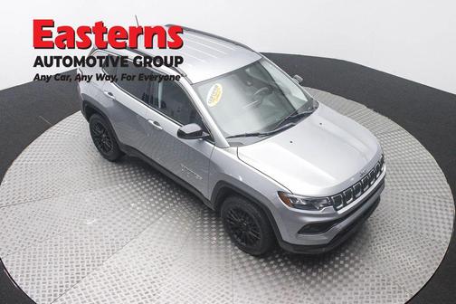 Billet Silver Metallic Clearcoat 2022 Jeep Compass Latitude