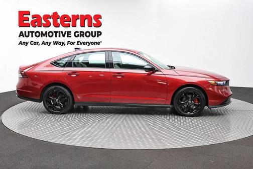 Radiant Red Metallic 2025 Honda Accord SE