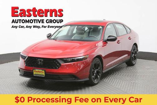 Radiant Red Metallic 2025 Honda Accord SE