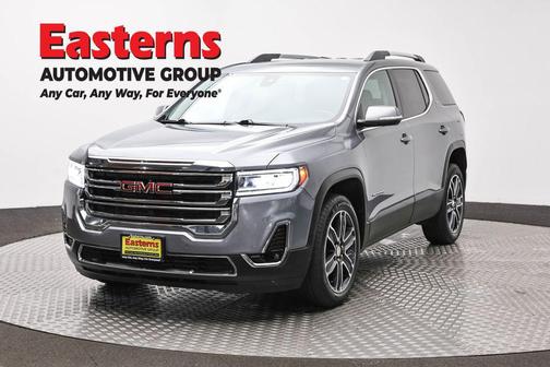 Satin Steel Metallic 2021 GMC Acadia AWD SLT