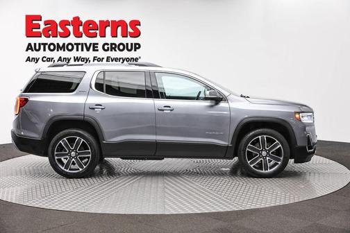 Satin Steel Metallic 2021 GMC Acadia AWD SLT