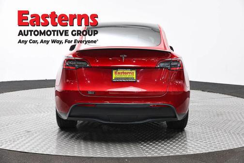 Red Multi-Coat 2021 Tesla Model Y Long Range Dual Motor All-Wheel Drive