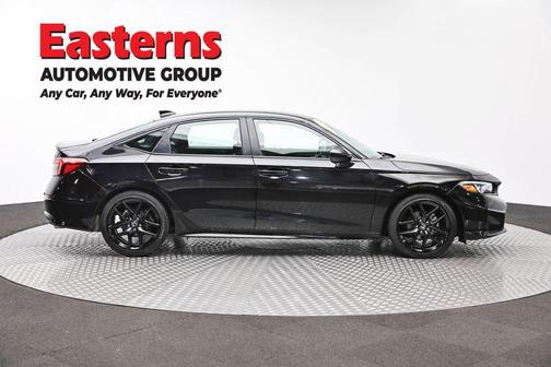 Crystal Black Pearl 2025 Honda Civic Sport