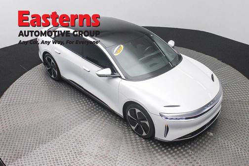 Stellar White Metallic 2023 Lucid Air Pure