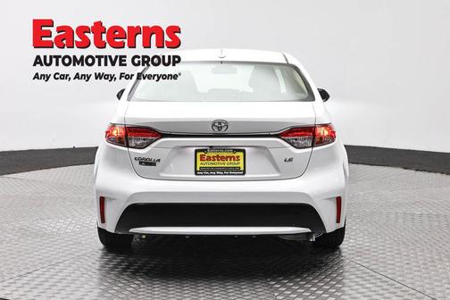 White 2022 Toyota Corolla LE