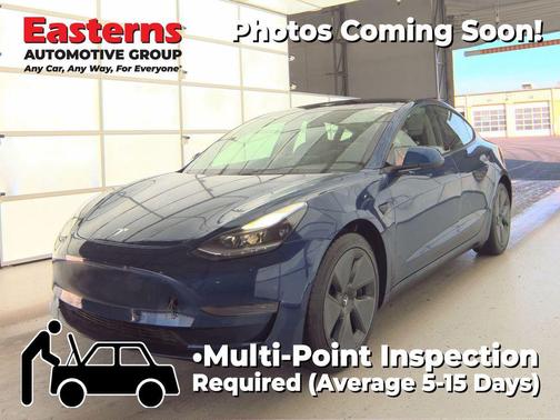 Deep Blue Metallic 2021 Tesla Model 3 Standard Range Plus