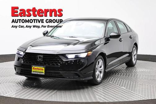 Crystal Black Pearl 2025 Honda Accord LX 1.5T
