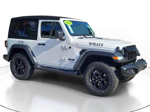 Bright White Clearcoat 2021 Jeep Wrangler Willys
