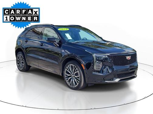 Stellar Black Metallic 2024 Cadillac XT4 Sport