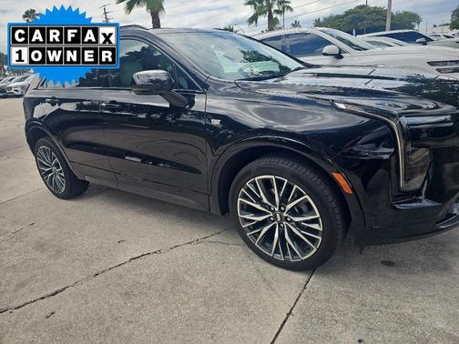 Stellar Black Metallic 2024 Cadillac XT4 Sport