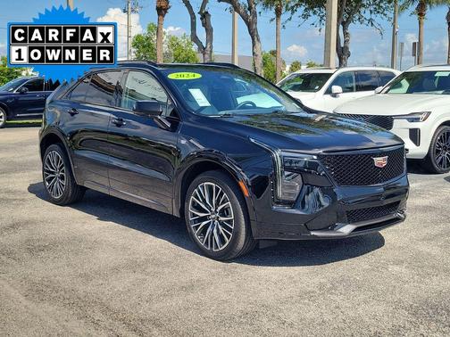 Stellar Black Metallic 2024 Cadillac XT4 Sport