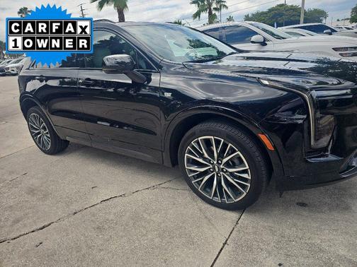 Stellar Black Metallic 2024 Cadillac XT4 Sport