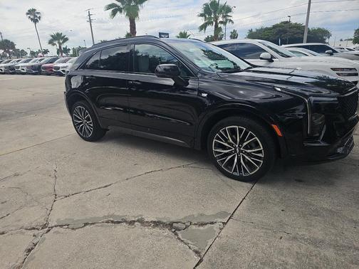 Stellar Black Metallic 2024 Cadillac XT4 Sport