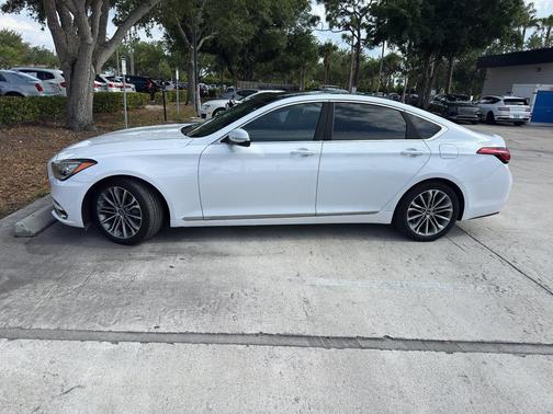 Casablanca White 2018 Genesis G80 3.8