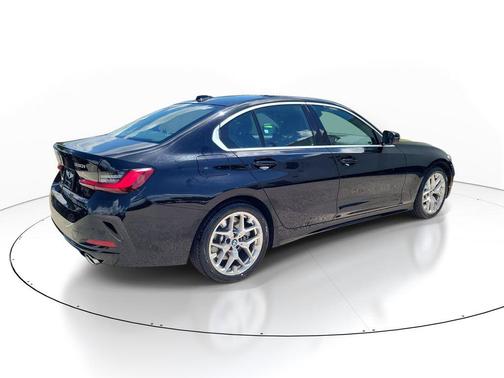 Black 2025 BMW 330 330i