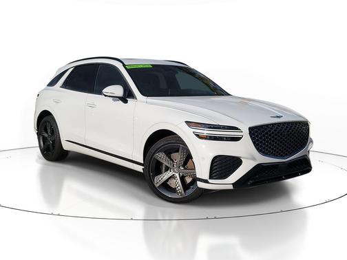 Alta White 2025 Genesis GV70 3.5T AWD Sport