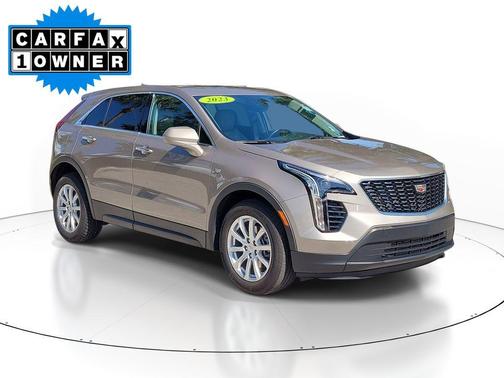 Latte Metallic 2023 Cadillac XT4 Luxury