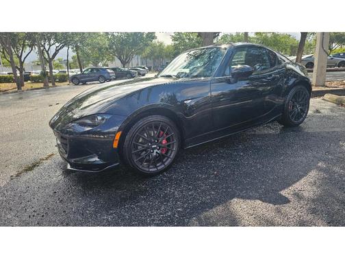 Jet Black Mica 2024 Mazda MX-5 Miata RF Club
