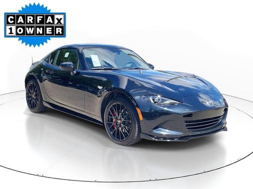 Jet Black Mica 2024 Mazda MX-5 Miata RF Club