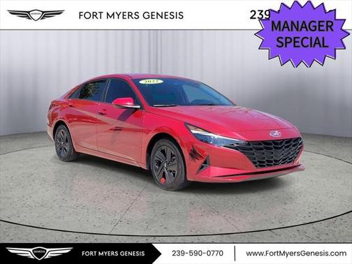 2022 Hyundai ELANTRA HEV Blue
