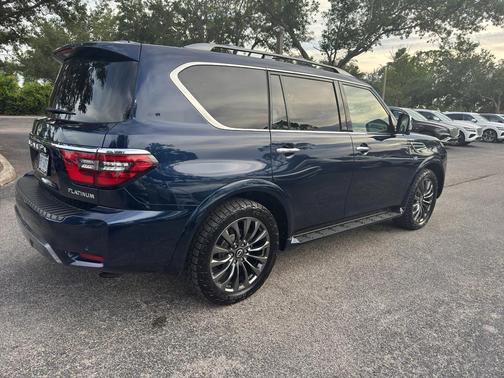 Hermosa Blue Pearl 2021 Nissan Armada Platinum